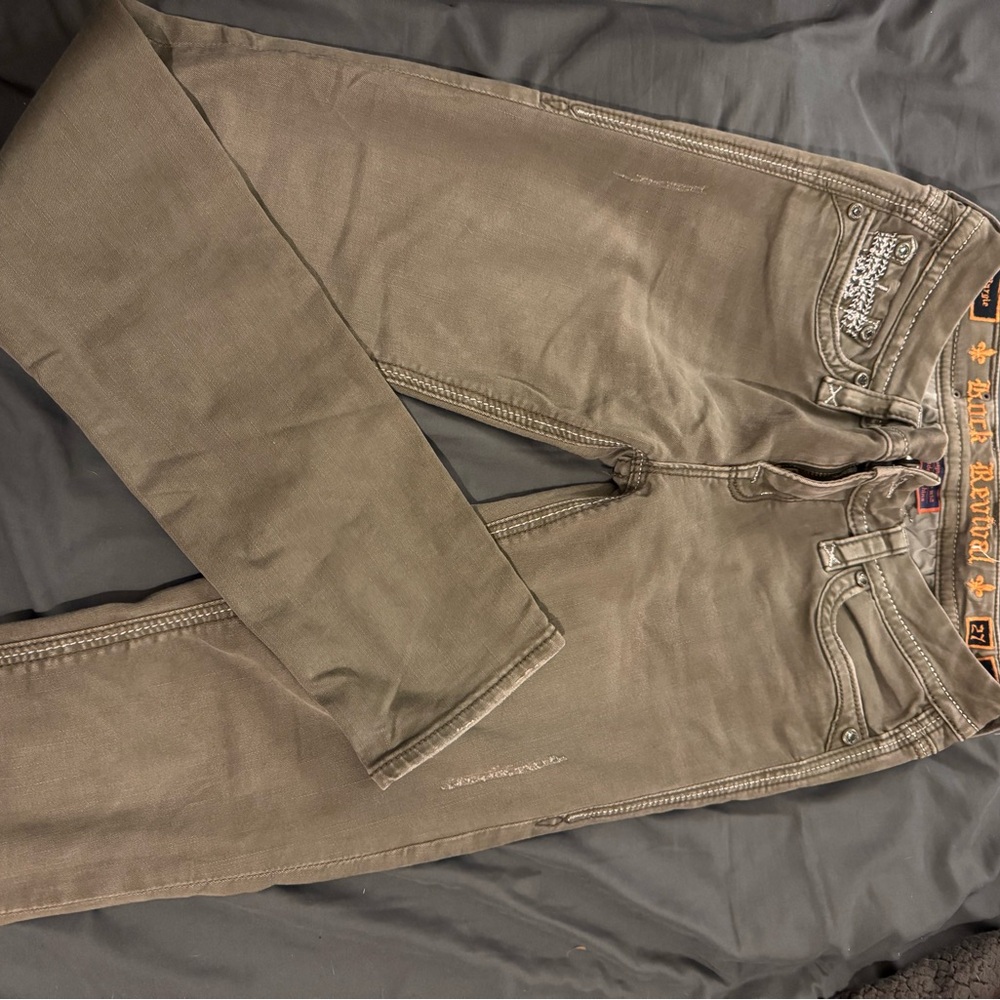 Rock Revival Women's Skinny Jeans in Brown